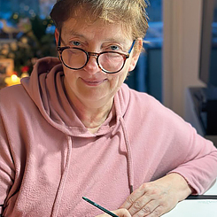 Portrait der Illustratorin Anke Groenendaal